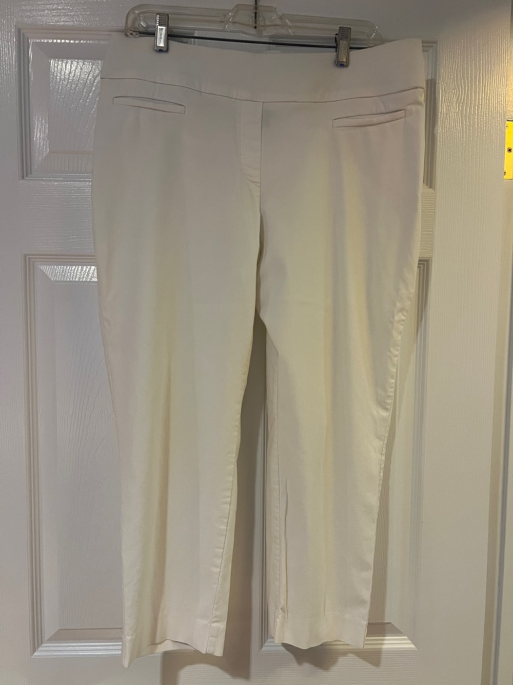 Apt. 9 Women's Cropped White Dress Pants